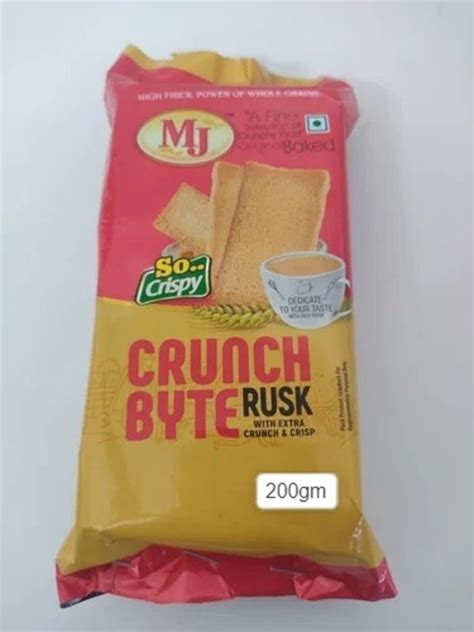 Buttermilk Gm Mj Crunchy Rusk Toast Packaging Type Packet Gm