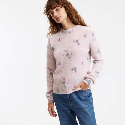 Pull Fleuri Femme La Redoute