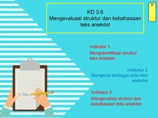 Ppt Teks Anekdot Pptx