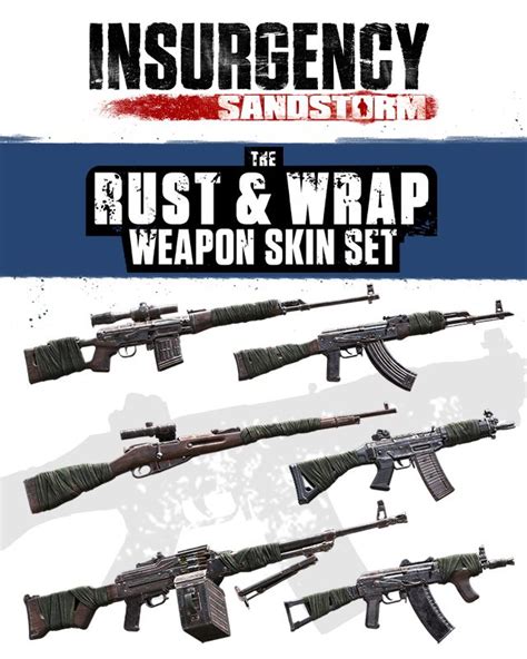 Insurgency Sandstorm Rust Wrap Weapon Skin Set Focus