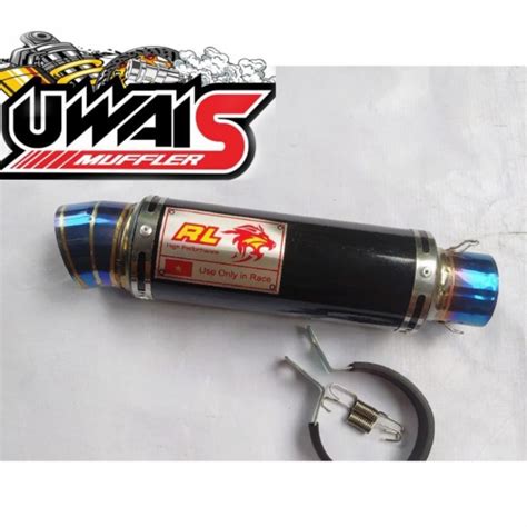 Rl Red Leo 51mm Ekzos Exhaust For Y15 Y15ZR Lc135 Lc135 Ex5 Wave 100