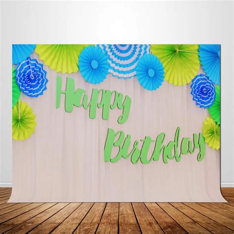 Birthday photo backdrop for Baby Kids Pictures Studio Photography Vinyl ...