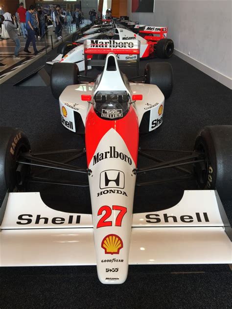 Mclaren Honda Mp B Of Ayrton Senna It Brought Him Victories