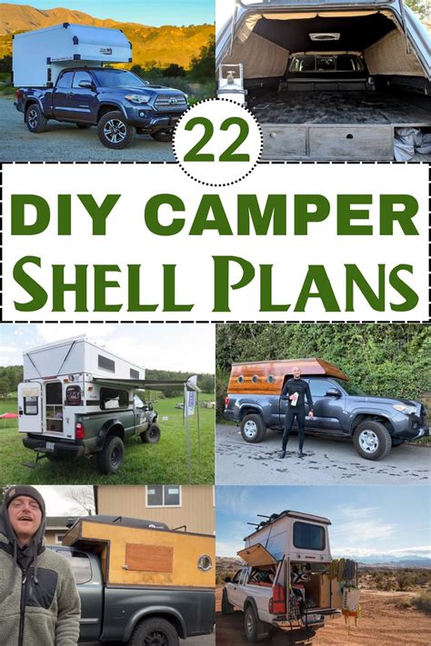 22 DIY Camper Shell Plans You Can Make Cheaply - Craftsy