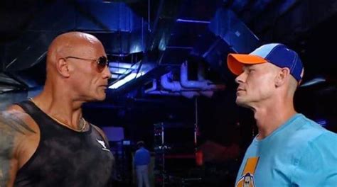 Dwayne The Rock Johnson S Unexpected WWE Comeback Welcomed By John Cena