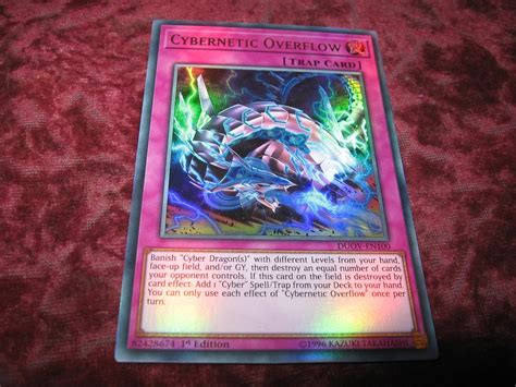 Yu Gi Oh Cybernetic Overflow Foilat Duo 416935961 ᐈ Ghost 64 På Tradera