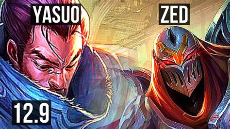 YASUO Vs ZED MID 8 0 0 1 5M Mastery 600 Games Legendary KR