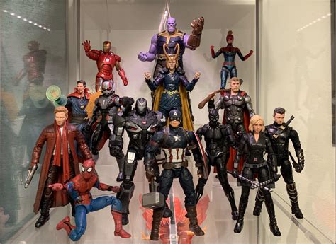 Updated Mcu Display Ractionfigures