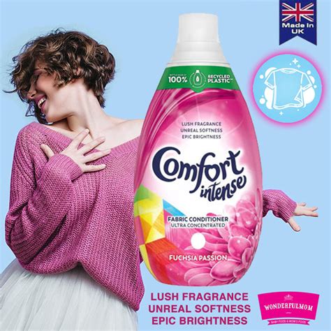 Comfort Intense Fuchsia Passion Fabric Conditioner 900ml Wonderfulmomlk