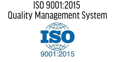 Master Iso 90012015 Quality Management System Certification Tertiary