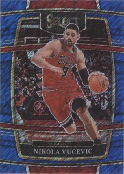 Panini Select Concourse Blue Shimmer Prizm Nikola Vucevic