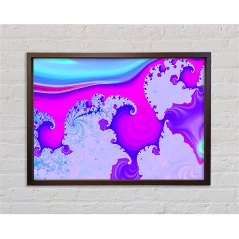 Perspections Gerahmtes Leinwandbild Psychedelic Wave Wayfair De