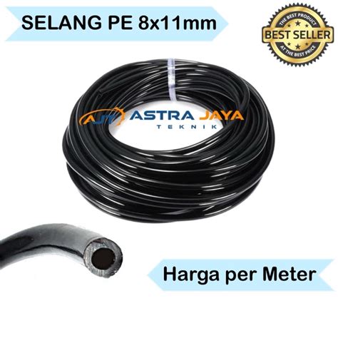 Jual SELANG PE 8x11mm Selang 5 16 Inch Pompa DC 12V Alat Siram Hose