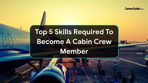 Top 5 Skills Required To Become A Cabin Crew Member YouTube