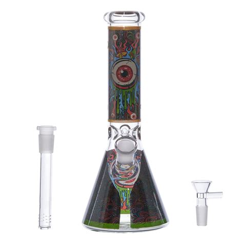 Eye Shroom Nightly Beaker Glass Bong Bongs | GoSensi