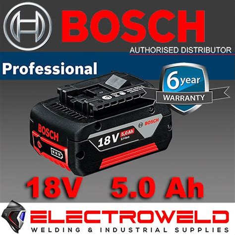 Genuine Bosch Blue V Ah Gba Professional Battery Lithium Ion Li