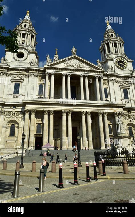 La Catedral De San Pablo En Londres Es Una Obra Maestra De Sir