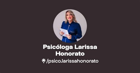 Psicóloga Larissa Honorato Linktree