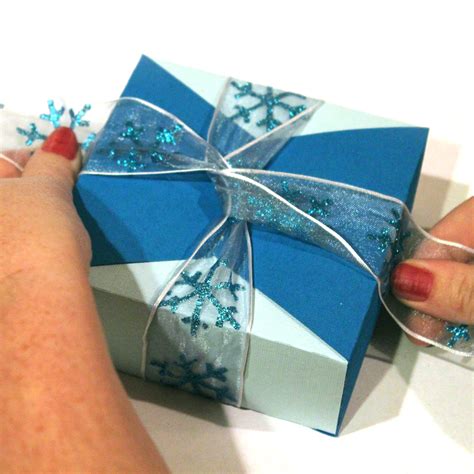 3 Under 3 And More Ribbon Wrapped Box Tutorial