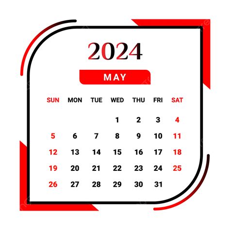 Calendario De 2024 Meses Mayo Simple Y Animado Png 2024 Mes Images And Photos Finder