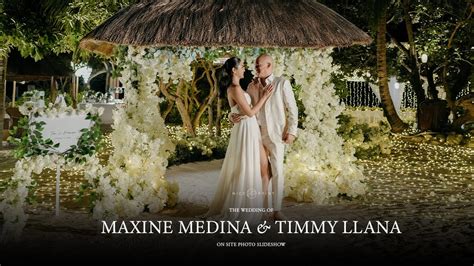 Maxine Medina And Timmy Llana Club Paradise Palawan Wedding On Site