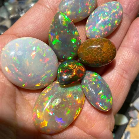 Geology Tweets On Twitter Beautiful Natural Polished Opal From Welo