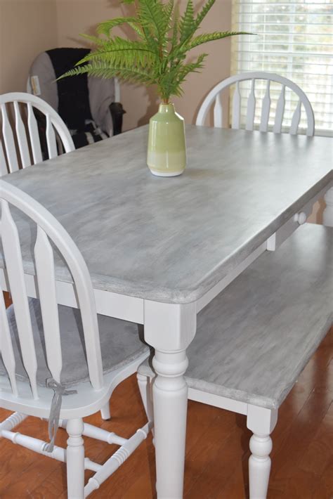 Diy Chalk Paint Kitchen Table Makeover You Will Love Upgrade A Piece Of Furniture In