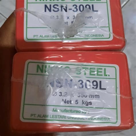 Jual KAWAT LAS STAINLESS NSN 309L NSN 309 3 2MM NIKKO STEEL Kota