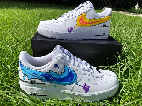 Custom Air Force 1s Af1s Design Your Own Too Etsy