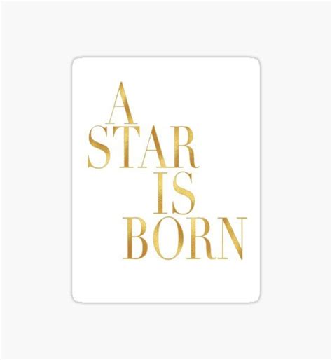 A Star Is Born by Movielover321 | A star is born, Stars, Novelty sign