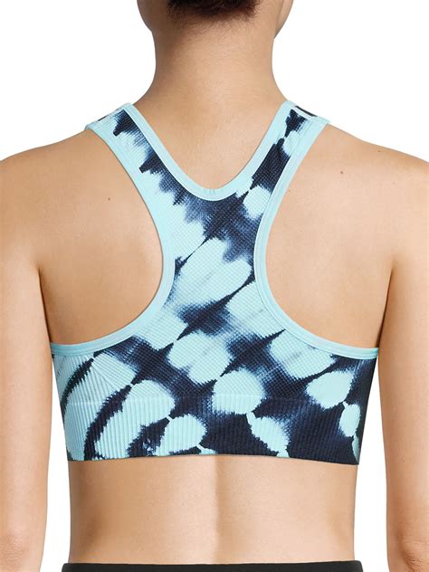 Avia Womens Seamless Racerback Sports Bra