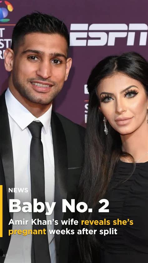 Amir Khan S Wife Faryal Makhdoom Reveals She S Pregnant Weeks After Bitter Split