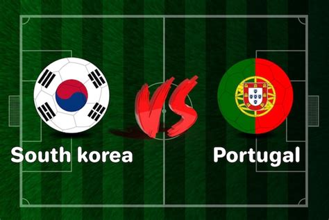 South korea vs portugal Vectors & Illustrations for Free Download | Freepik