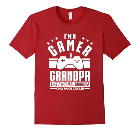 Funny Grandpa Tee Im A Gamer Grandpa Shirt Td Teedep