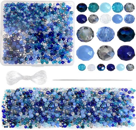 Amazon Toaob Pcs Briolette Crystal Glass Beads Mm Mm Mm