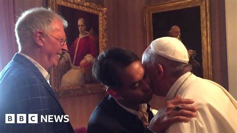 Pope Francis Met Gay Couple At Vatican Embassy In Us Bbc News