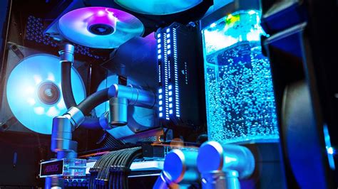 Endlich Mein Neuer Rgb Gaming Pc Mit Custom Wasserk Hlung Youtube