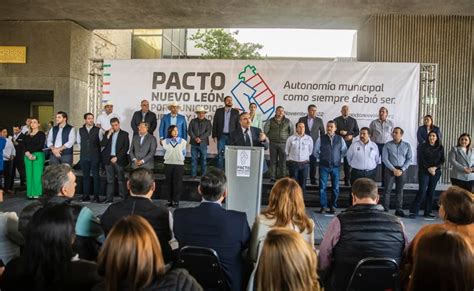 Pacto Nuevo León Por Municipios Fuertes Y Unidos