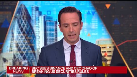 Bloomberg On Twitter The SEC Is Suing Binance And Its CEO Zhao For