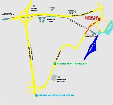 El Metro De Panam Anuncia El Cierre De Calle Boulevard Por Montaje De