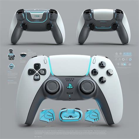 detailed product page showcasing   gaming console premium ai