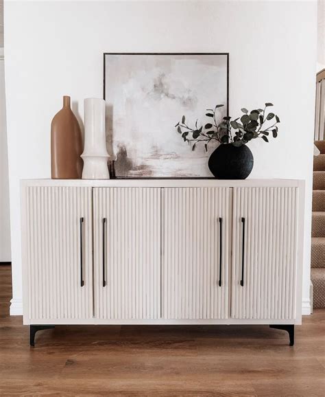 DIY IKEA HACK KALLAX TRANSFORMATION FLUTED SIDEBOARD Home Interior