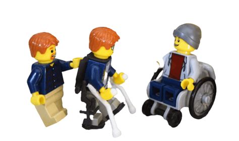 Lego Wheelchair – Helping The People With Special Needs - URF Lego Wheelchair