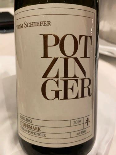 Stefan Potzinger Vom Schiefer Riesling Vivino Australia