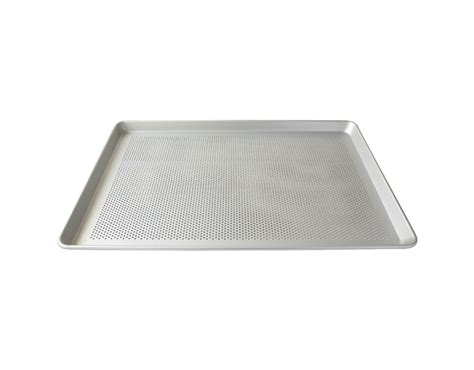 Bandeja Aluminio Perforada X Unique Mod Ubal C Borde Curvo