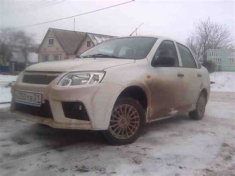 Поездка в соседний поселок — Lada Гранта 1 6 л 2013 года наблюдение Drive2