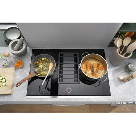 Hotte Plan De Travail Plaque De Cuisson Aspirante Flow Max