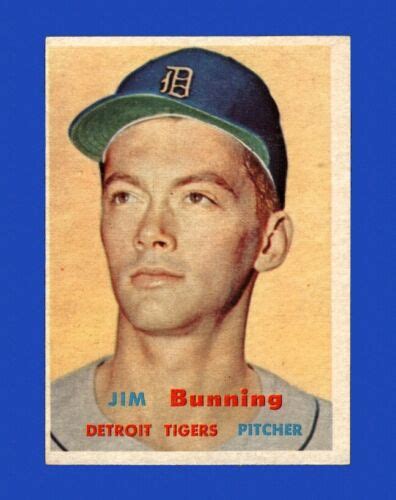 Topps Set Break Jim Bunning Ex Exmint Gmcards Ebay