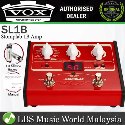 Vox SL1B Stomplab IB Bass Modelling Amplifier Guitar Effects