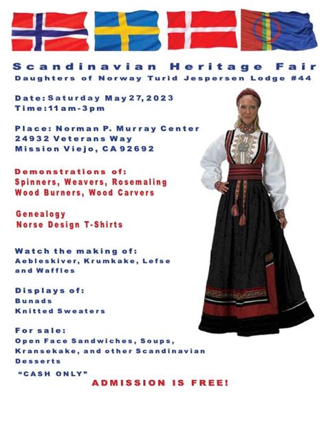 May 27 2023 Scandinavian Heritage Fair Mission Viejo Ca Patch